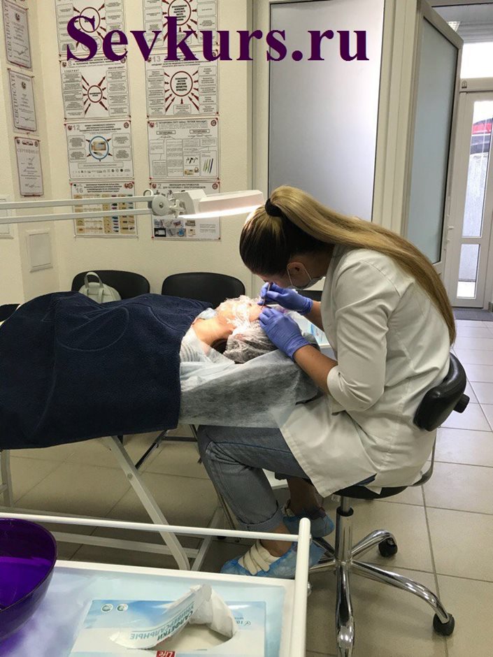 Практика. Чистка лица.