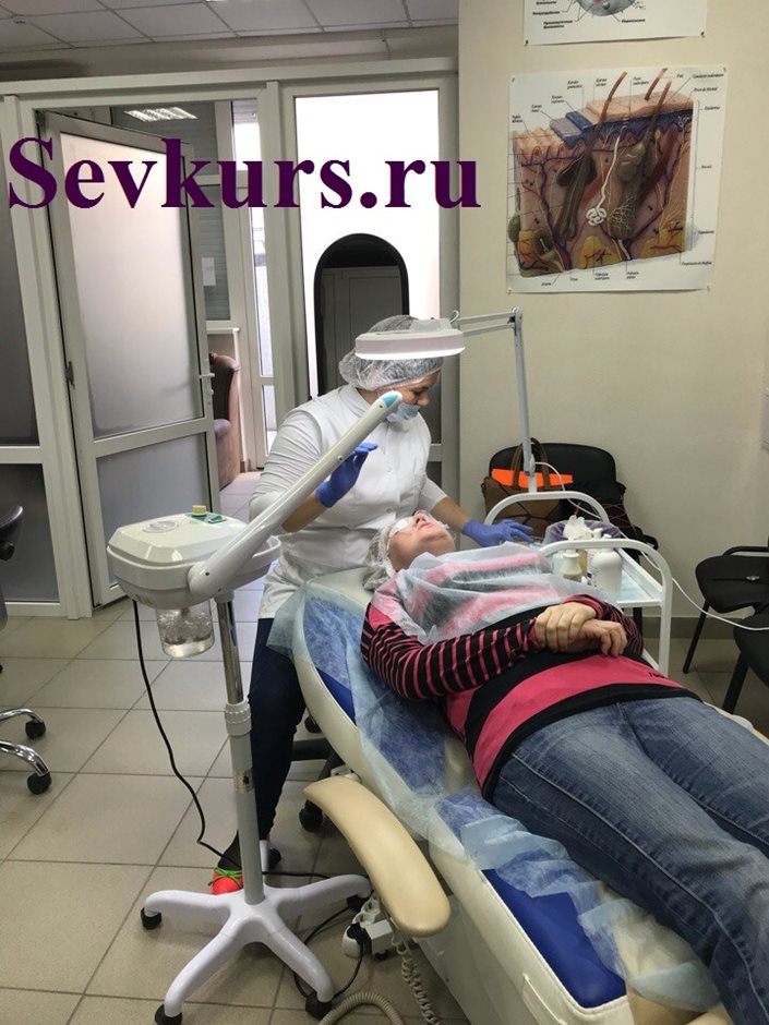 Механическая чистка лица. Практическое занятие.