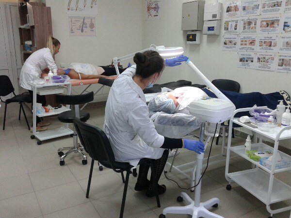 Обучение на тему - Механическая чистка лица.