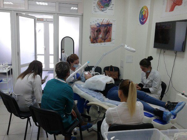 Обучение на тему - Механическая чистка лица.