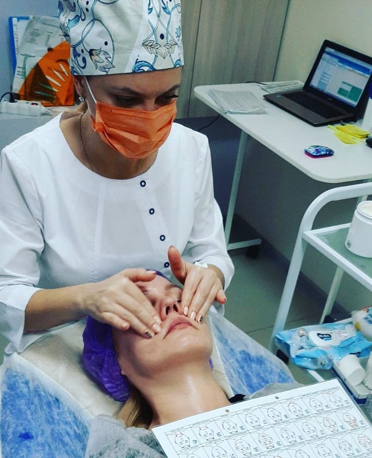 Обучаем с нуля! Классический массаж лица.